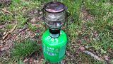 Mein wichtigster Gegenstand beim Campen ist:  "Meine Gaslaterne. Sie wirft ein wunderbares Licht, nicht so wie diese ungemütlichen LEDs. Und Kerzen sind bei Wind immer schlecht." (Ilka)