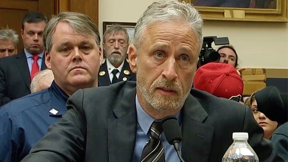 Jon Stewart redet vor US-Kongress