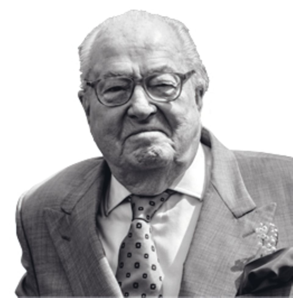 Europäische Rechte: Jean-Marie Le Pen ist der Vater des rechtsextremen Front National. Baudet befragte ihn in Paris für seine Doktorarbeit. Jean-Marie Le Pen ist der Vater des rechtsextremen Front National. Baudet befragte ihn in Paris für seine Doktorarbeit.