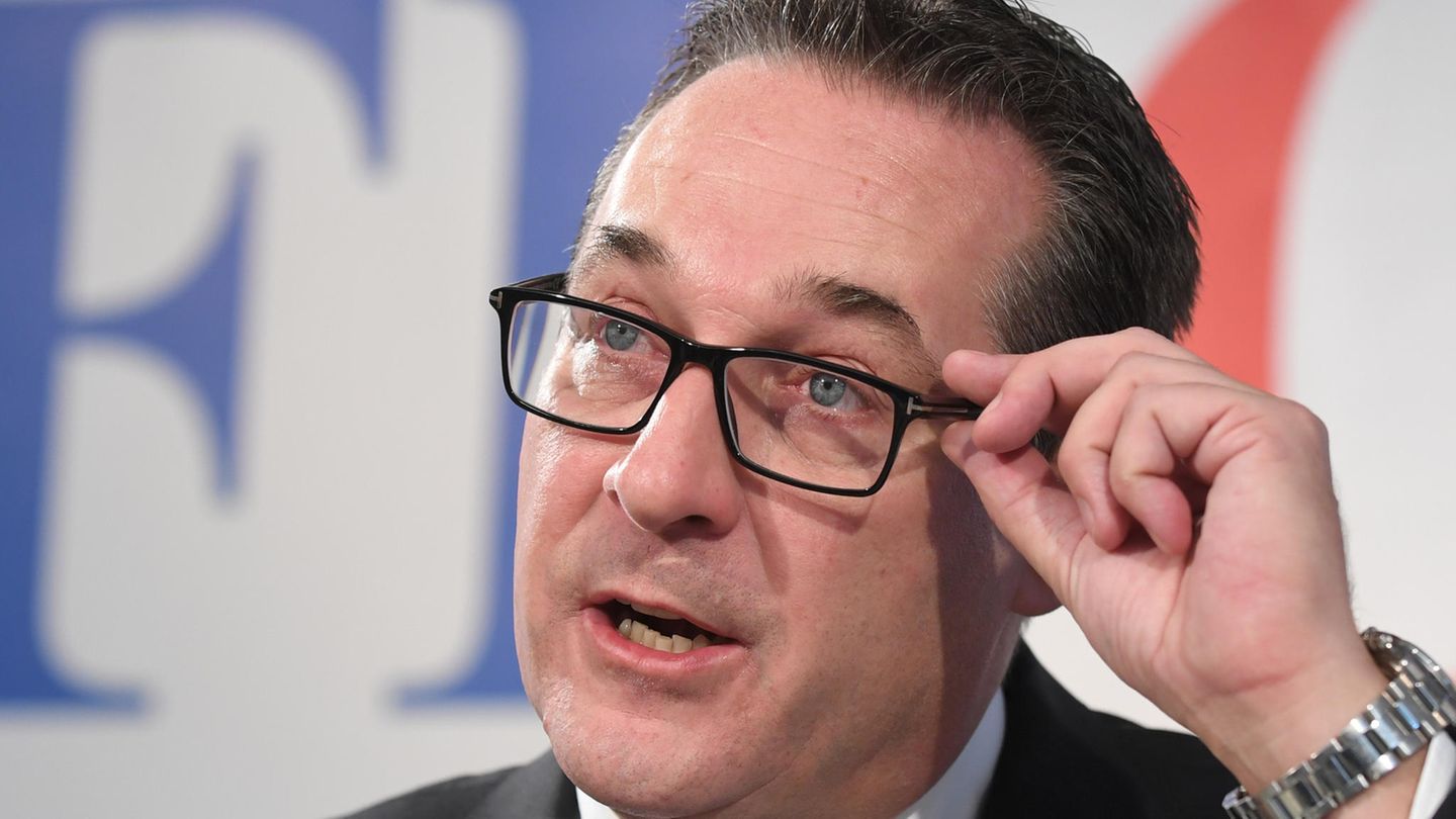 Heinz-Christian Strache, Österreichs ehemaliger Vizekanzler und FPÖ-Chef