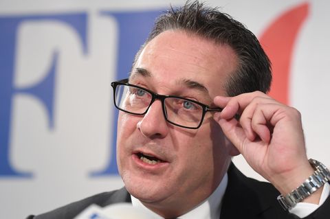 Heinz-Christian Strache, Österreichs ehemaliger Vizekanzler und FPÖ-Chef