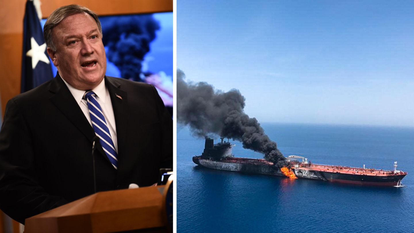 US-Außenminister Mike Pompeo, Tankschiff "Front Altair"