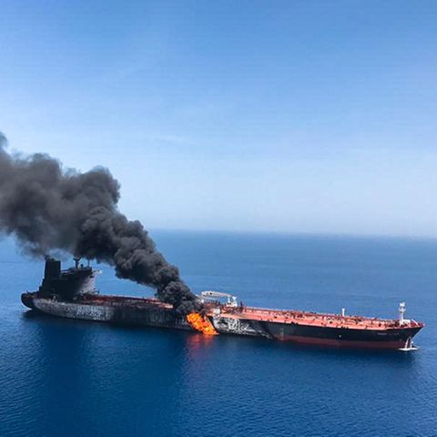 US-Außenminister Mike Pompeo, Tankschiff "Front Altair"