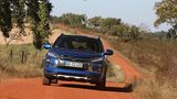 Auch auf unbefestigten Strecken kommt der Mitsubishi ASX problemlos voran