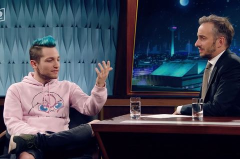 Rezo zu Gast bei Jan Böhmermann
