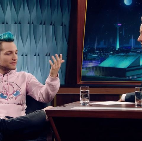 Rezo zu Gast bei Jan Böhmermann