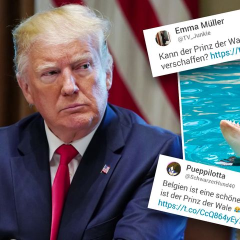Trump nennt Prinz Charles "Prince of Whales"