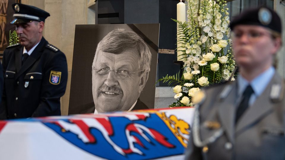 Trauerfeier für den erschossenen Kasseler Regierungspräsidenten Walter Lübcke