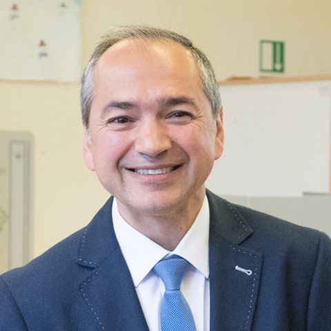 Der neue Görlitzer Oberbürgermeister Octavian Ursu (CDU, l.) und sein Kontrahent Sebastian Wippel (AfD)