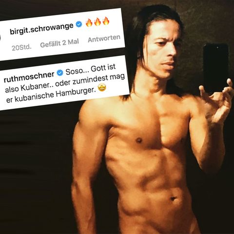 Jorge González nackt bei Instagram – und die Promi-Damen laufen heiß
