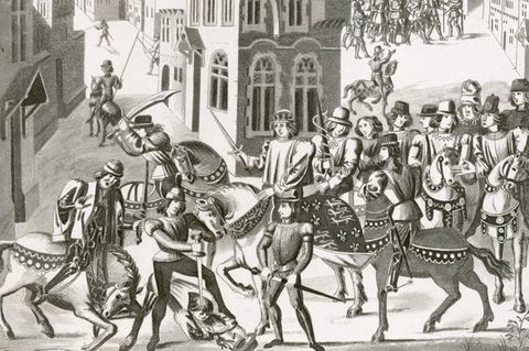 Im mittelalterlichen London konnte man auf vielfältigste Art zu Tode kommen