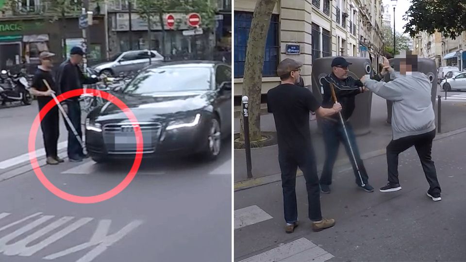 Schlägerei am Zebrastreifen Schlägerei am Zebrastreifen