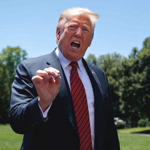 US-Präsident Donald Trump bezeichnet Umfragen, die ihn schlecht aussehen lassen, als Fälschungen
