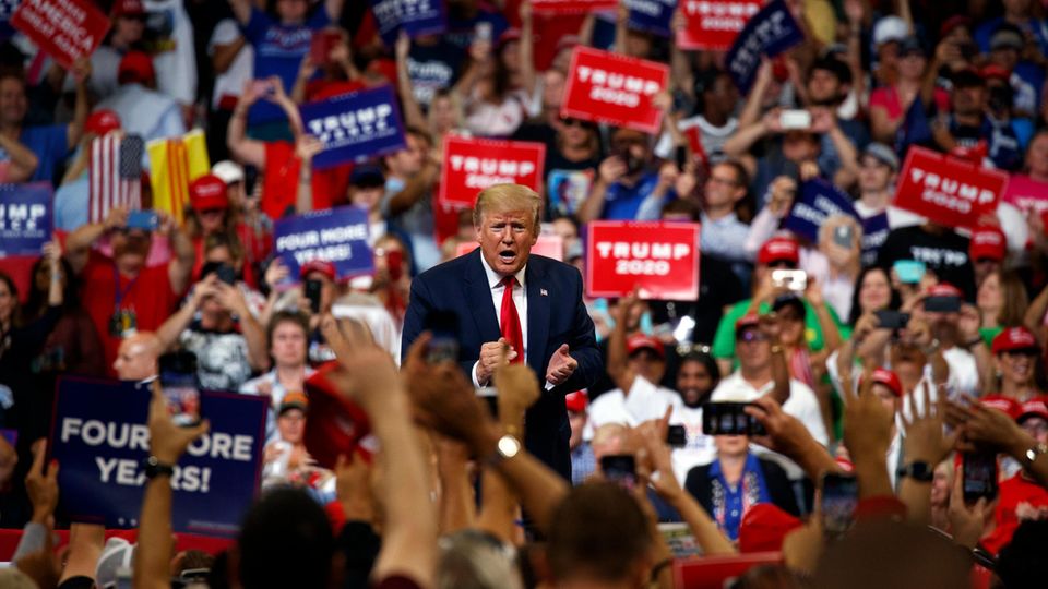 Trumps Wahlkampfauftakt in Florida