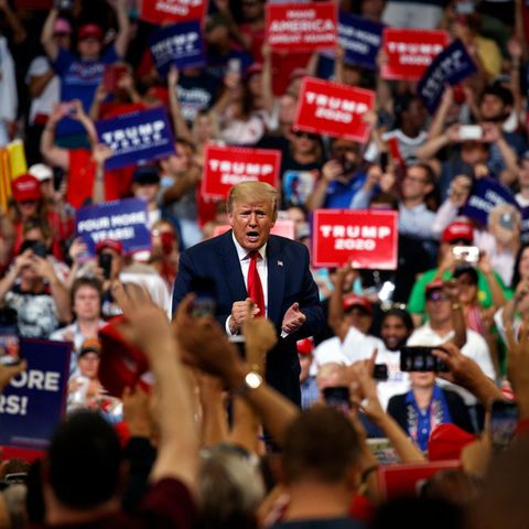 Trumps Wahlkampfauftakt in Florida
