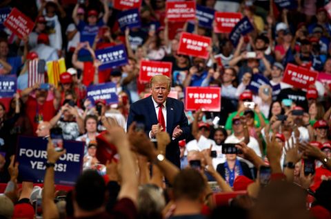 Trumps Wahlkampfauftakt in Florida