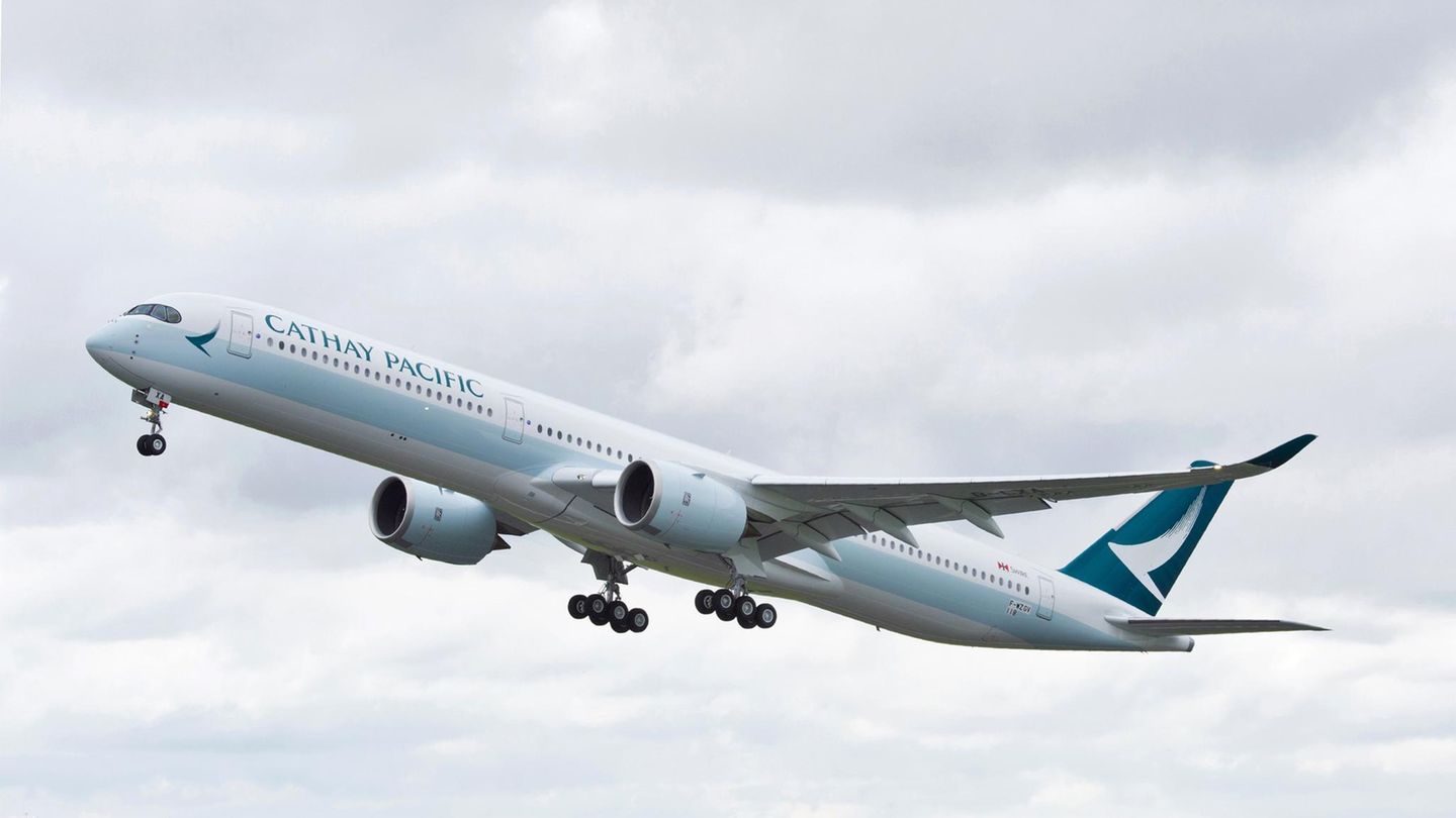Airbus A350 von Cathay Pacific