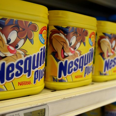 Nesquik in einem Supermarkt