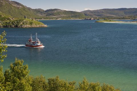 Auf der norwegischen Insel Sommarøy geht die Sonne im Sommer knapp 70 Tage lang nicht unter