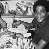 Basquiat bei der Maniküre