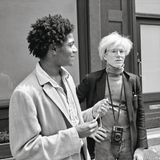 Basquiat lächelt, Warhol guckt kritisch