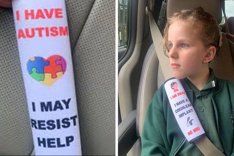 Geniale Erfindung: Australierin entwickelt neues Auto-Gurt-Zubehör