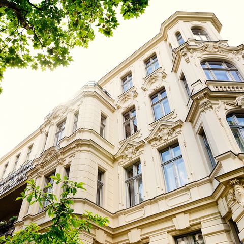 Blick auf einen Altbau