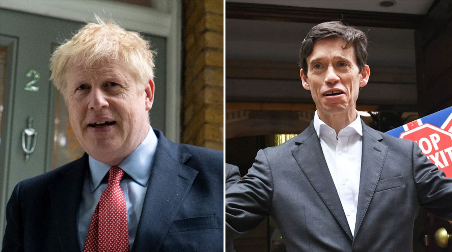 Boris Johnson (l.) und Rory Stewart