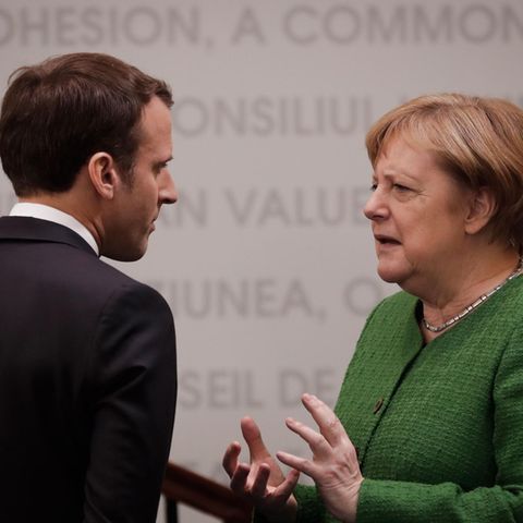 Angela Merkel - Emmanuel Macron - EU-Gipfel