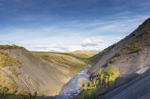 Vittrekwa Valley in den kanadischen Northwest Territories