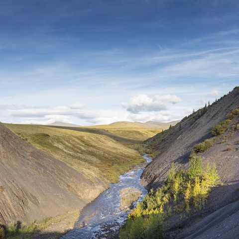 Vittrekwa Valley in den kanadischen Northwest Territories