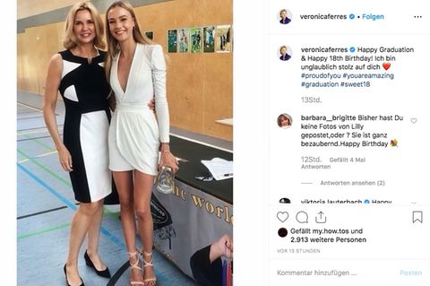 Vip News: Veronica Ferres zeigt zum ersten Mal ihre Tochter Lilly