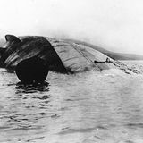 Die SMS Seydlitz kenterte.