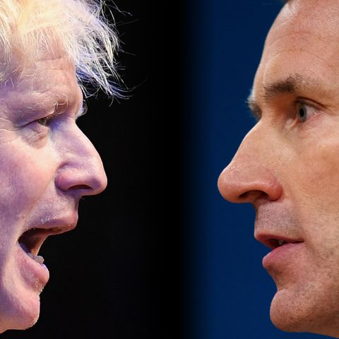 Boris Johnson (l.) und Jeremy Hunt