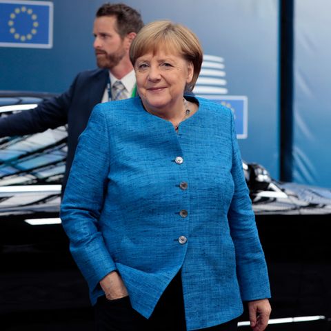 Angela Merkel beim Gipfel der Staats- und Regierungschefs in Brüssel.