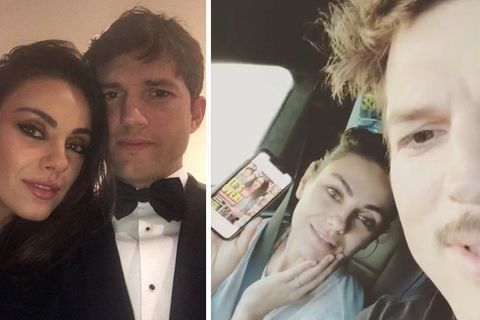 Ashton Kutcher und Mila Kunis nehmen die Klatsch-Presse aufs Korn