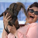World's Ugliest Dog Contest: Heather Wilson mit ihrem Hund Himisaboo