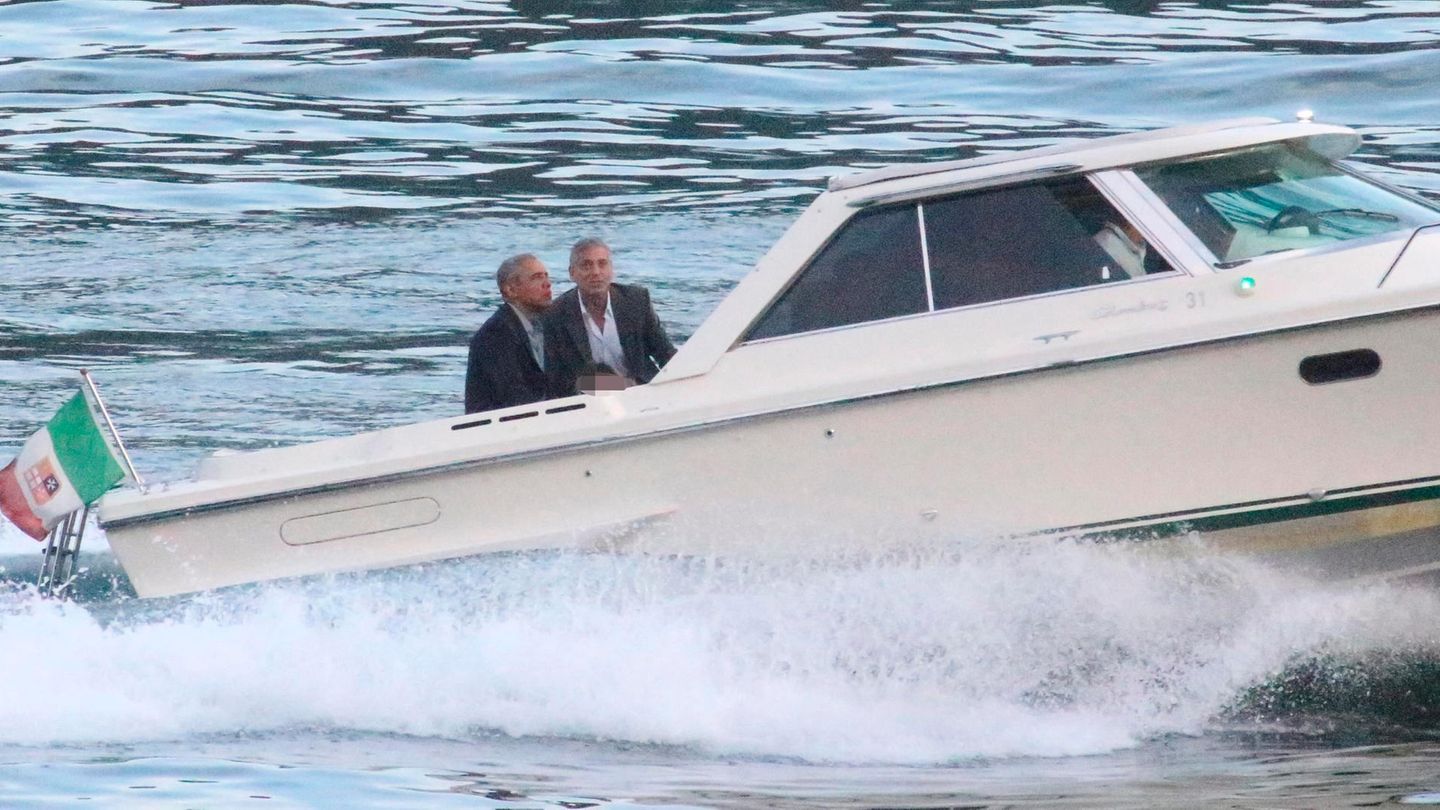 Barack Obama und George Clooney