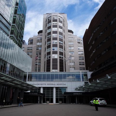 Eingangsbereich des Massachusetts General Hospital Boston