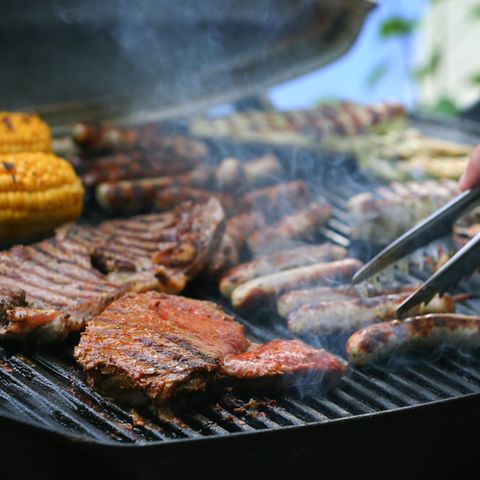 Was  tun, wenn beim Grillen mit Fleisch plötzlich Veganer vorbeikommen?