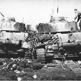 Zerstörte Panzer IV der 20. Panzerdivison