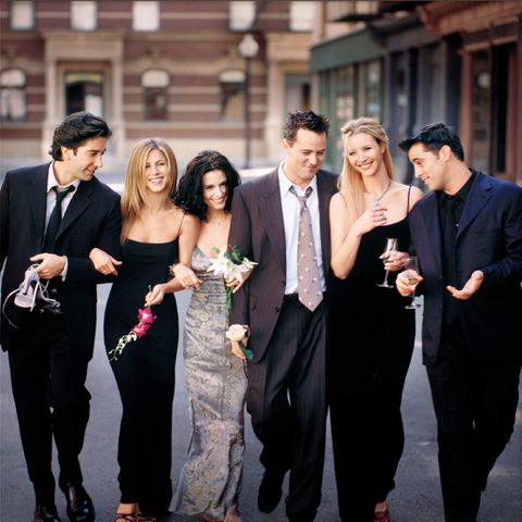 Der Hauptcast von "Friends"