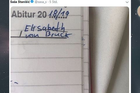 Schrift: Elisabeth von Bruck.