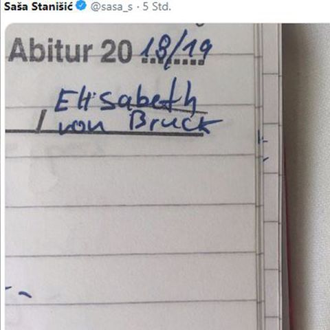 Schrift: Elisabeth von Bruck.