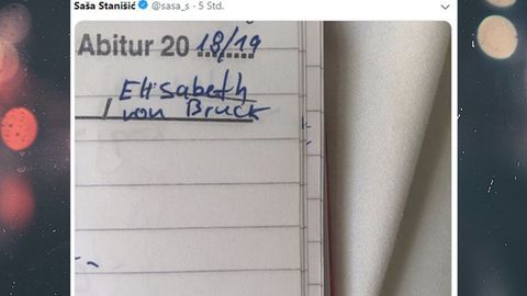 Schrift: Elisabeth von Bruck.