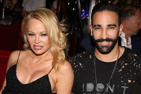 Pamela Anderson und Adil Rami