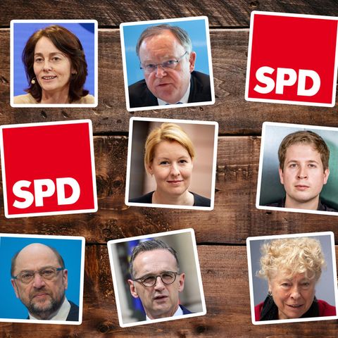 Mögliche Kandidaten für den SPD-Parteivorsitz