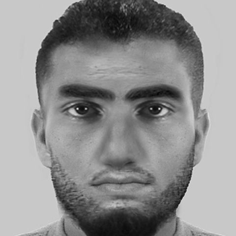 Das Phantombild zeigt den Gesuchten im Fall der Freiburger Gruppenvergewaltigung
