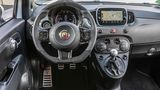 Das Fiat 500 Interieur wurde etwas aufgehübscht
