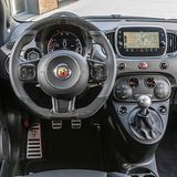 Das Fiat 500 Interieur wurde etwas aufgehübscht